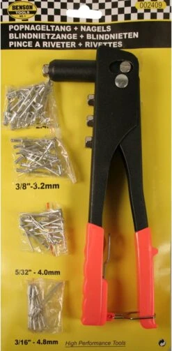 Benson Popnagelset - Popnageltang Incl. Popnagels Van Verschillende Maten. -Makita Winkel 589x1200 4