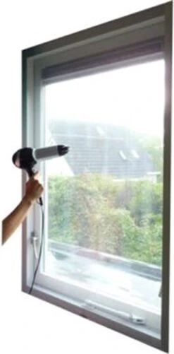 EcoSavers Raamisolatie Set Isolatie Voor Ramen (enkellaags) | Isolatie Voor Beglazing | Raam Isolatie Folie Met Dubbelzijdig Tape -Makita Winkel 592x1200 2