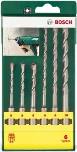Bosch Hamerboorset - 6-delig - SDS Plus -Makita Winkel 610x1200