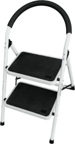 Keukentrap / Huishoudtrap - 2 Treden - Anti-Slip - 150kg Draagvermogen -Makita Winkel 631x1200 3