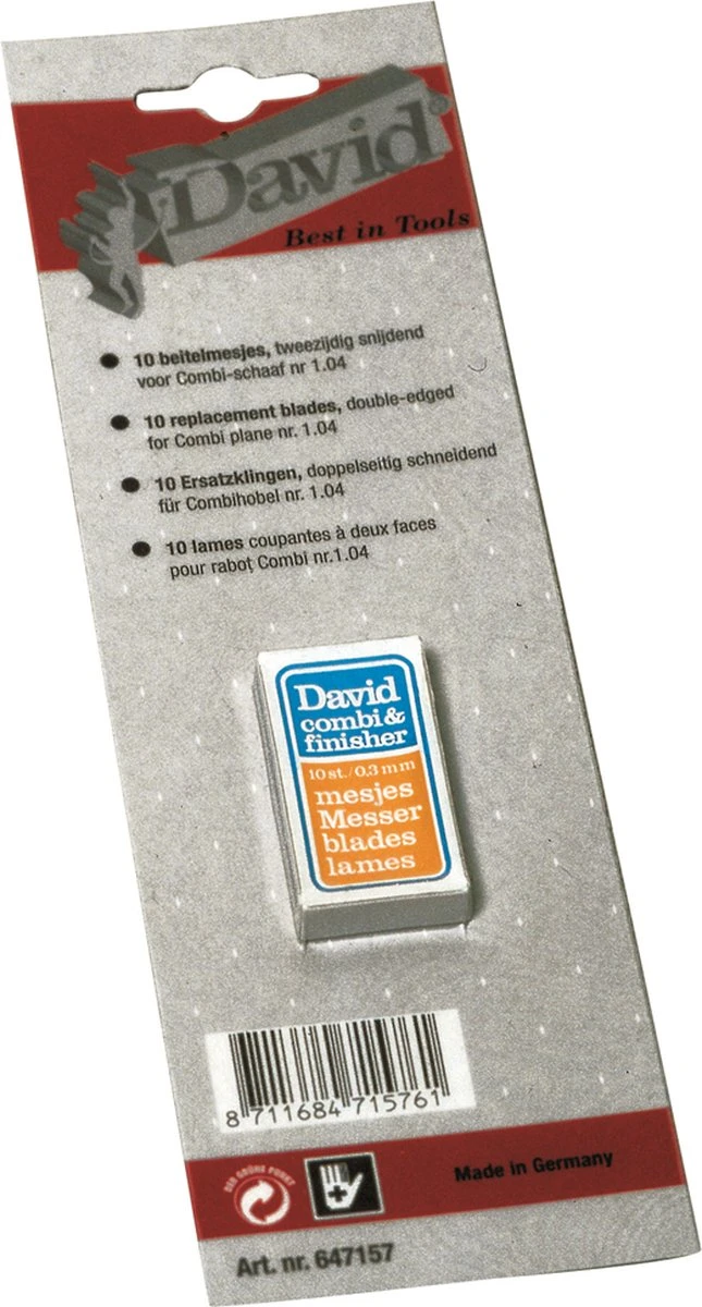 David - Mesjes Voor Davidschaaf 6 David - Mesjes Voor Davidschaaf - Afbeelding 4