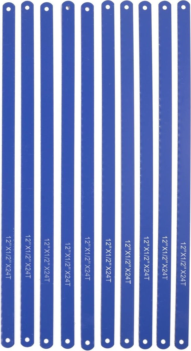 Benson Universeel Zaagblad Ijzerzaag - Reserve Zaagblad - Zaagbladen - 300mm - 10 Stuks 3 Benson Universeel Zaagblad Ijzerzaag - Reserve Zaagblad - Zaagbladen - 300mm - 10 Stuks