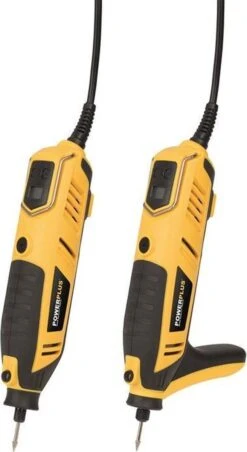 Powerplus POWX1341 Roterende Multitool - Multifunctioneel Gereedschap - 200W - Roterend - Variabele Snelheid - Digitale Display - Incl. Statief, Flexibele As, 2 Opzetstukken, 126 Accessoires En Gereedschapskoffer -Makita Winkel 656x1200