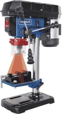Scheppach Tafelboormachine DP16VLS - 230V | 500W | 3-16mm | Incl. Laser -Makita Winkel 657x1200