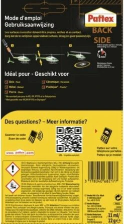 Pattex Twee Componentenlijm SuperMix Express 12gram - Extra Snelle Droogtijd - Extreem Sterk - 2 Componentenlijm -Makita Winkel 668x1200 5