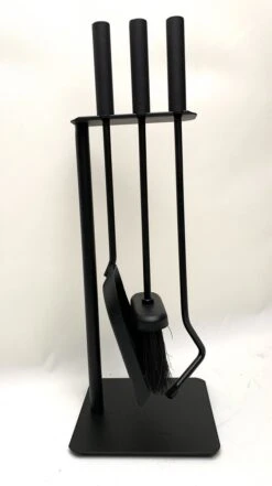 Haardset - 3 Delig - Zwart - Haardstel