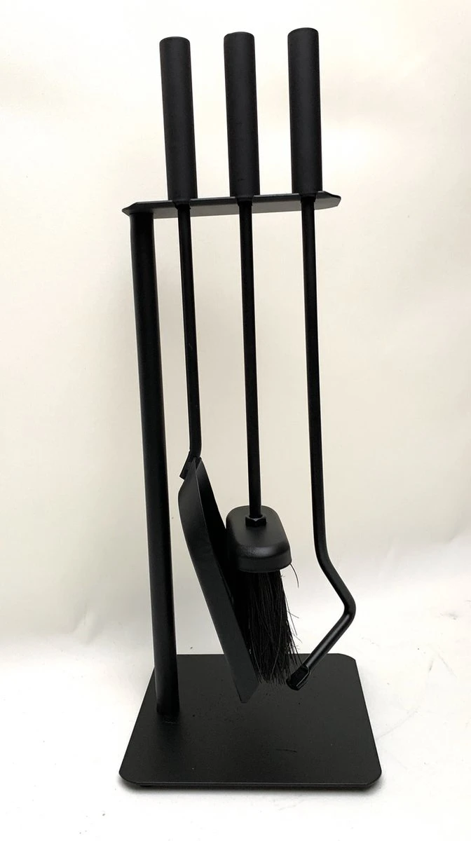 Haardset - 3 Delig - Zwart - Haardstel 2 Haardset - 3 Delig - Zwart - Haardstel