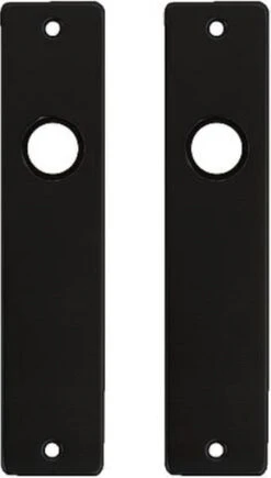 Ami Deurbeslag - Deurklink - Met Deurkruk - Rechthoekig - Aluminium - Zwart - Complete Set - NIEUW Model -Makita Winkel 682x1200 3