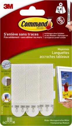 Merkloos 3M Command Vastklikstrips - Medium