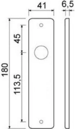 Ami Deurbeslag - Deurklink - Met Deurkruk - Rechthoekig - Aluminium - Zwart - Complete Set - NIEUW Model -Makita Winkel 694x1200 4