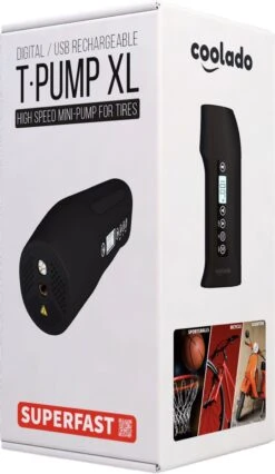 Coolado TPump XL | Draagbare Multifunctionele Mini Compressor | Alle Banden | Ook Voor Luchttenten | Kites En Wing Foils | Elektrische Draadloze Bandenpomp Pompt Fietsband In 12 Seconden | Powerbank. -Makita Winkel 695x1200 1