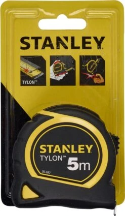 STANLEY Tylon 0-30-697 Rolbandmaat - Lengte 5m - Breedte 19 Mm 20 STANLEY Tylon 0-30-697 Rolbandmaat - Lengte 5m - Breedte 19 Mm -Makita Winkel 697x1200 1