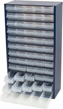 Raaco - Metalen Ladekast - 60 Lades - Incl. 10 Tussenschotten -Makita Winkel 698x1200 2