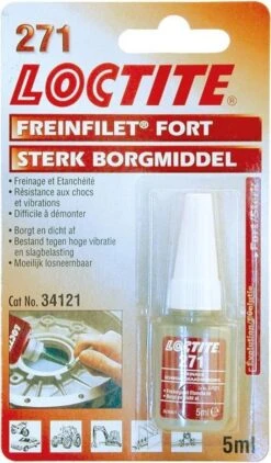 LOCTITE 271 Schroefdraadborgmiddel Rood 5ml - Hoge Sterkte 10 LOCTITE 271 Schroefdraadborgmiddel Rood 5ml - Hoge Sterkte -Makita Winkel 703x1200 1