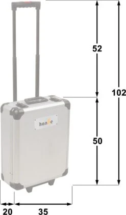 Hanse Werkzeuge 1050-delige Gereedschapskoffer Met Gereedschap XXL -Makita Winkel 703x1200