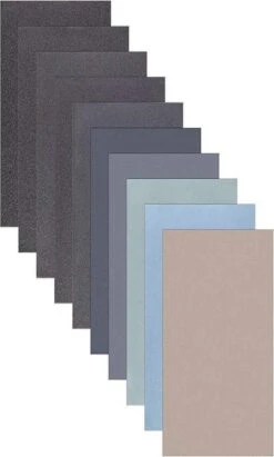 ProPapier - Schuurpapier Set - 10 Stuks - Korrel P800 P1000 P2000 P3000 P5000 P7000/Auto Polijsten / Meubels / Metaal