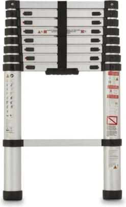 WOLFGANG Telescopische Ladder Van Lichte Gewicht Aluminium | Uitklapbare Ladder 131 Gecertificeerd | Uitschuifbare Ladder Van 2 | 64 Meter 25 WOLFGANG Telescopische Ladder Van Lichte Gewicht Aluminium | Uitklapbare Ladder 131 Gecertificeerd | Uitschuifbare Ladder Van 2 | 64 Meter -Makita Winkel 731x1200 1