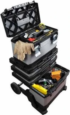 STANLEY FatMax 1-95-622 Gereedschapswagen MP - 4-delig - Stapelbaar -Makita Winkel 734x1200 1