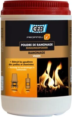 Schoorsteenveeg Poeder - Reinigen Schoorsteen - Schoorsteenvegen