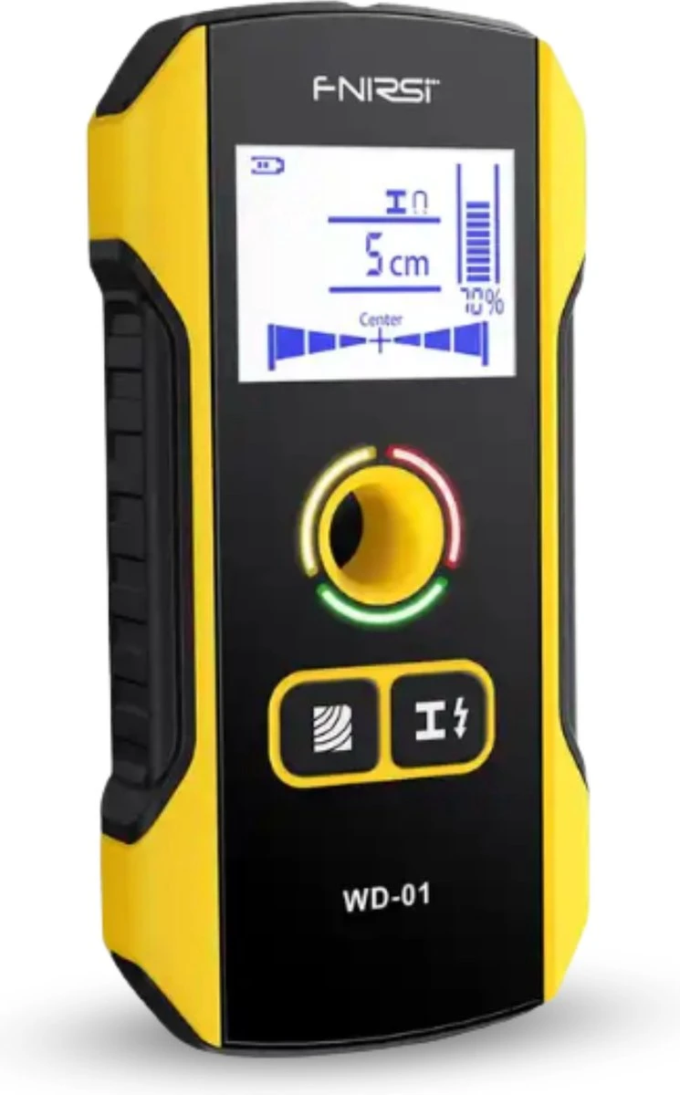 Fnirsi Digitale Leidingdetector WD-01 - Kabelzoeker - Multidetector - Detector - Leidingzoeker - Kabeldetector 3 Fnirsi Digitale Leidingdetector WD-01 - Kabelzoeker - Multidetector - Detector - Leidingzoeker - Kabeldetector