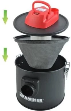 Multifunctionele Kachel Aszuiger - Pelletkachel Stofzuiger - Openhaard As Zuiger - Zakloos - 10L - 800Watt -Makita Winkel 769x1200