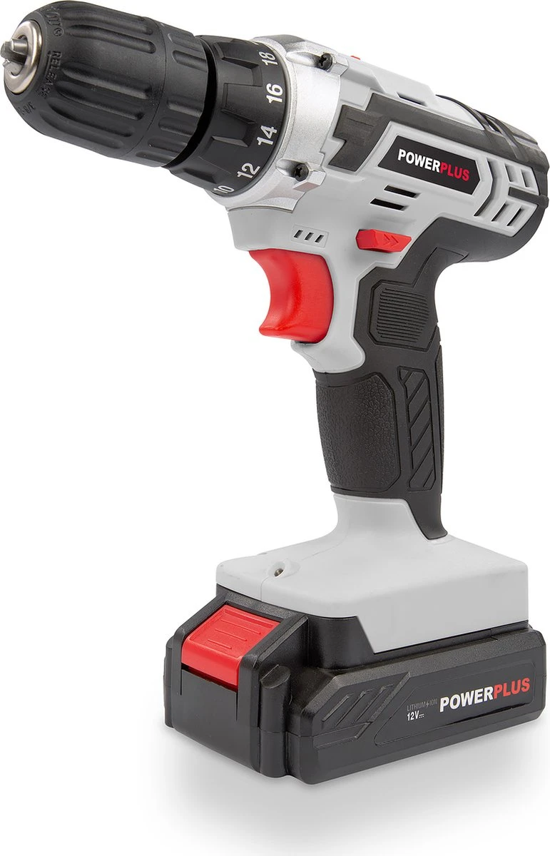 Powerplus POWC1051 Accu Boormachine - 12V - Incl. 1 X 1,3Ah Accu En Lader 3 Powerplus POWC1051 Accu Boormachine - 12V - Incl. 1 X 1,3Ah Accu En Lader