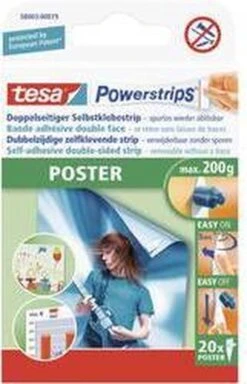 TESA POWERSTRIPS POSTER 20 Stuks -Makita Winkel 772x1200 3