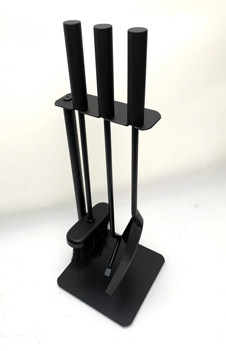 Haardset - 3 Delig - Zwart - Haardstel 8 Haardset - 3 Delig - Zwart - Haardstel - Afbeelding 7