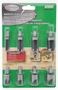 Hofftech Proppenboor Set - Recht: 6 T/m 16 Mm - Tapse: 13 T/m 22 - 8 Delig -Makita Winkel 779x1200 2