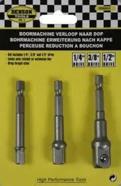 Benson Boormachine Verloop Naar Dop 1/4" - 3/8" - 1/2" 15 Benson Boormachine Verloop Naar Dop 1/4" - 3/8" - 1/2" -Makita Winkel 781x1200 1