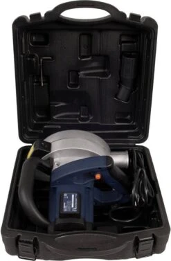 FERM WSM1009 Muurfrees - Freesmachine - 1700W - Met 2 Diamantschijven 125mm - Laser - Stofzuigadapter - Stevige Opbergkoffer -Makita Winkel 786x1200