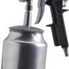 FERM Verfpistool Met Onderbeker – Pneumatisch - 750cc – Max. 6 Bar – Instelbare Spraytoevoer -Makita Winkel 790x1200