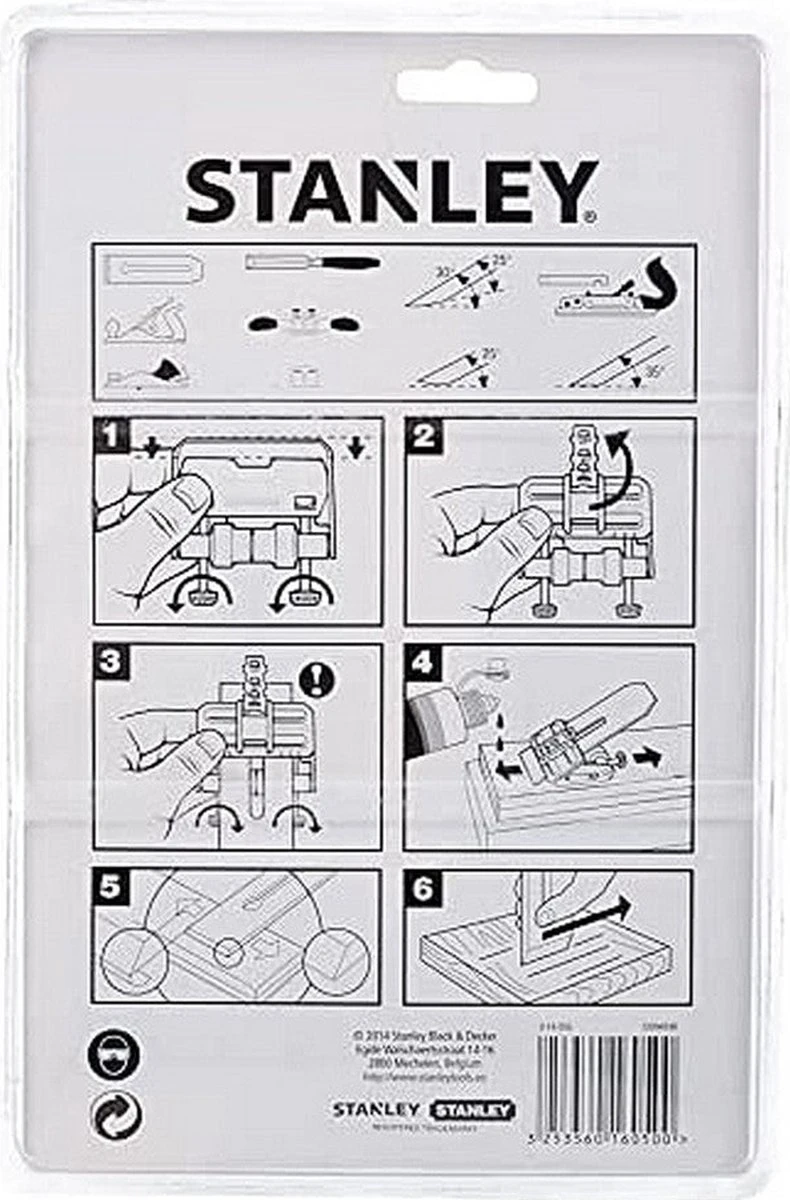 STANLEY Slijpset - 3-delig - Voor Schaaf En Steekbeitels - 3 Tot 6 Mm 5 STANLEY Slijpset - 3-delig - Voor Schaaf En Steekbeitels - 3 Tot 6 Mm - Afbeelding 3