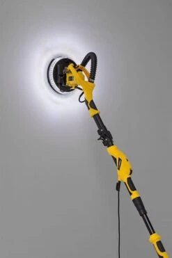 Powerplus POWX0479 Telescopische Wandschuurmachine - 1050W - Ø225mm - Incl. 6x Schuurpapier - Voor Plafond En Muur -Makita Winkel 800x1200 17