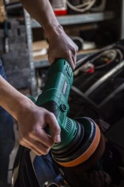 VONROC Excentrische Poetsmachine – 1050W – Ø150MM – Soft Start – Incl. 1 Schijf, Steunschijf & Tas -Makita Winkel 800x1200 27