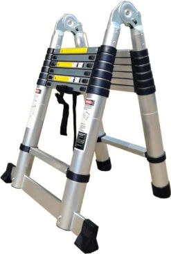 Truskore® Multifunctionele Telescopische Ladder 4.4 Meter - Incl. Draagtas - Aluminium - Telescoop Ladder - Stevig & Vertrouwd 8 Truskore® Multifunctionele Telescopische Ladder 4.4 Meter - Incl. Draagtas - Aluminium - Telescoop Ladder - Stevig & Vertrouwd -Makita Winkel 808x1200 8