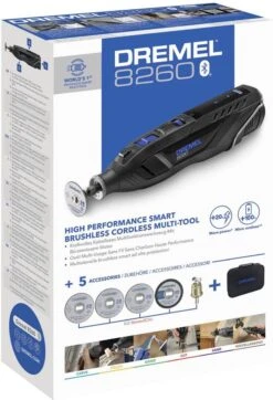 Dremel 8260 Multitool - Met Accu En Lader - Incl. Accessoires 24 Dremel 8260 Multitool - Met Accu En Lader - Incl. Accessoires -Makita Winkel 819x1200 4