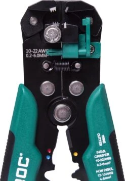 VONROC Professionele Automatische Striptang - Krimp- En Isoleertang - Met 270-delig Accessoireset -Makita Winkel 828x1200