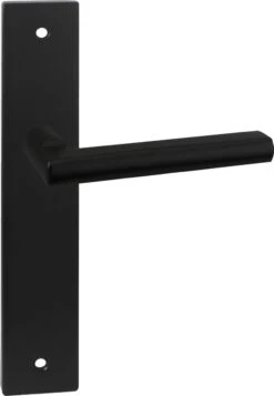 Impresso Redhill Deurklink Zwart – Deurbeslag - Binnendeur – Deurkruk Met Schild – Blind – Langwerpig Deurschild – 230 X 40 X 9 Mm -Makita Winkel 830x1200 8