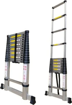 Truskore® Telescopische Ladder 5.0 Meter - Incl. Draagtas - Aluminium - Telescoop Ladder - Stevig & Vertrouwd -Makita Winkel 832x1200 1