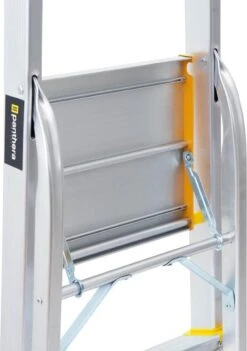 Panthera Huishoudtrap - Keukentrap 5 Treden - Aluminium - Max Werkhoogte: 2.96 Meter - Voor Particulier En Professioneel Gebruik 20 Panthera Huishoudtrap - Keukentrap 5 Treden - Aluminium - Max Werkhoogte: 2.96 Meter - Voor Particulier En Professioneel Gebruik -Makita Winkel 844x1200 6