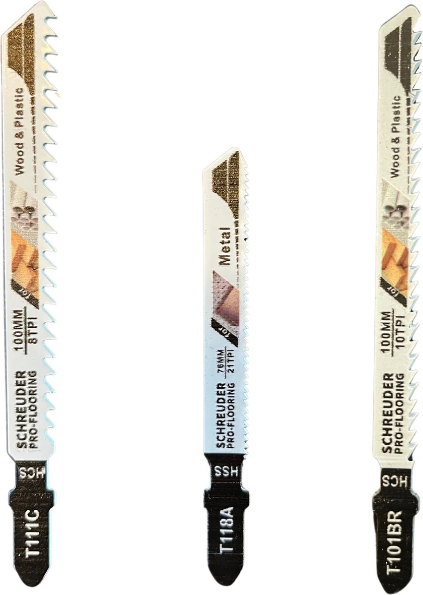 Decoupeerzaagbladen - Decoupeerzaagblaadjes - 15 Delig - Set Decoupeerzaagblad - Zaagblad 6 Decoupeerzaagbladen - Decoupeerzaagblaadjes - 15 Delig - Set Decoupeerzaagblad - Zaagblad - Afbeelding 4