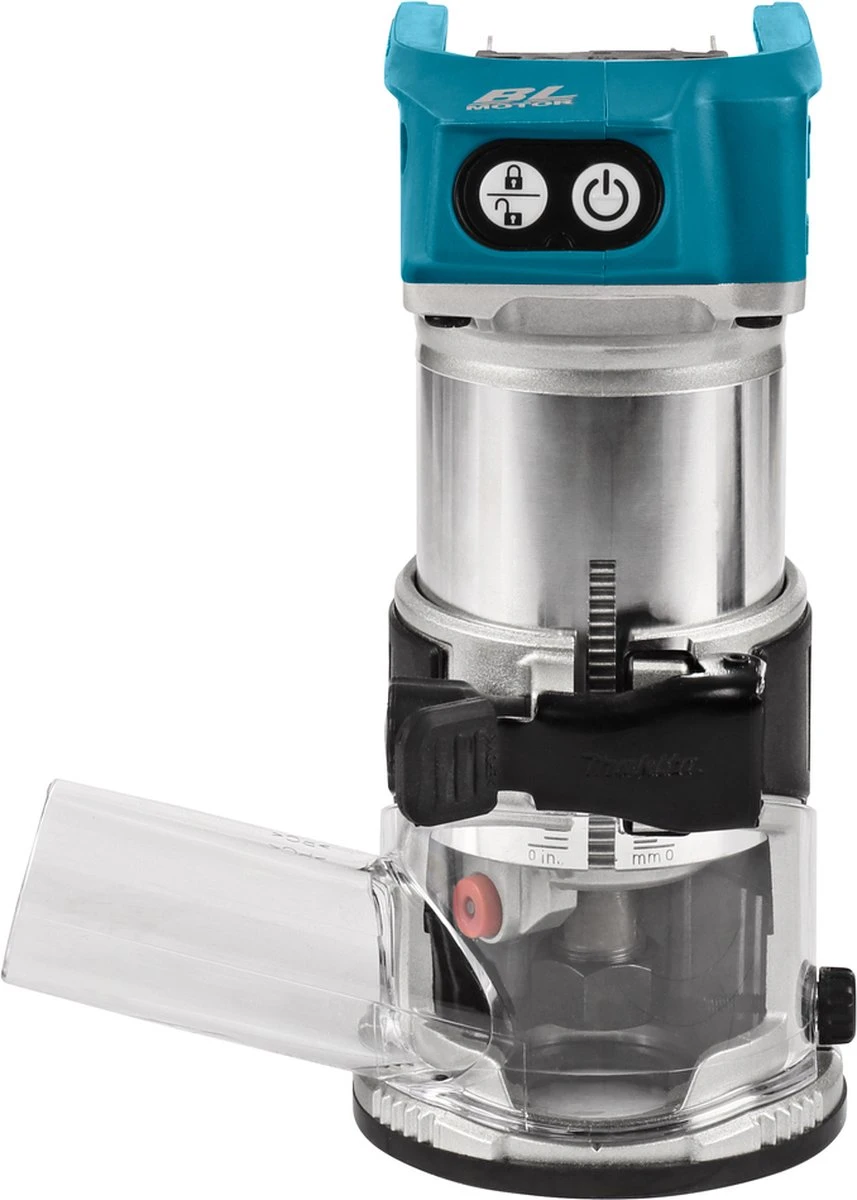 Makita DRT50ZJX9 18V Li-Ion Accu Boven / Kantenfrees Body In Mbox 4 Makita DRT50ZJX9 18V Li-Ion Accu Boven / Kantenfrees Body In Mbox - Afbeelding 2