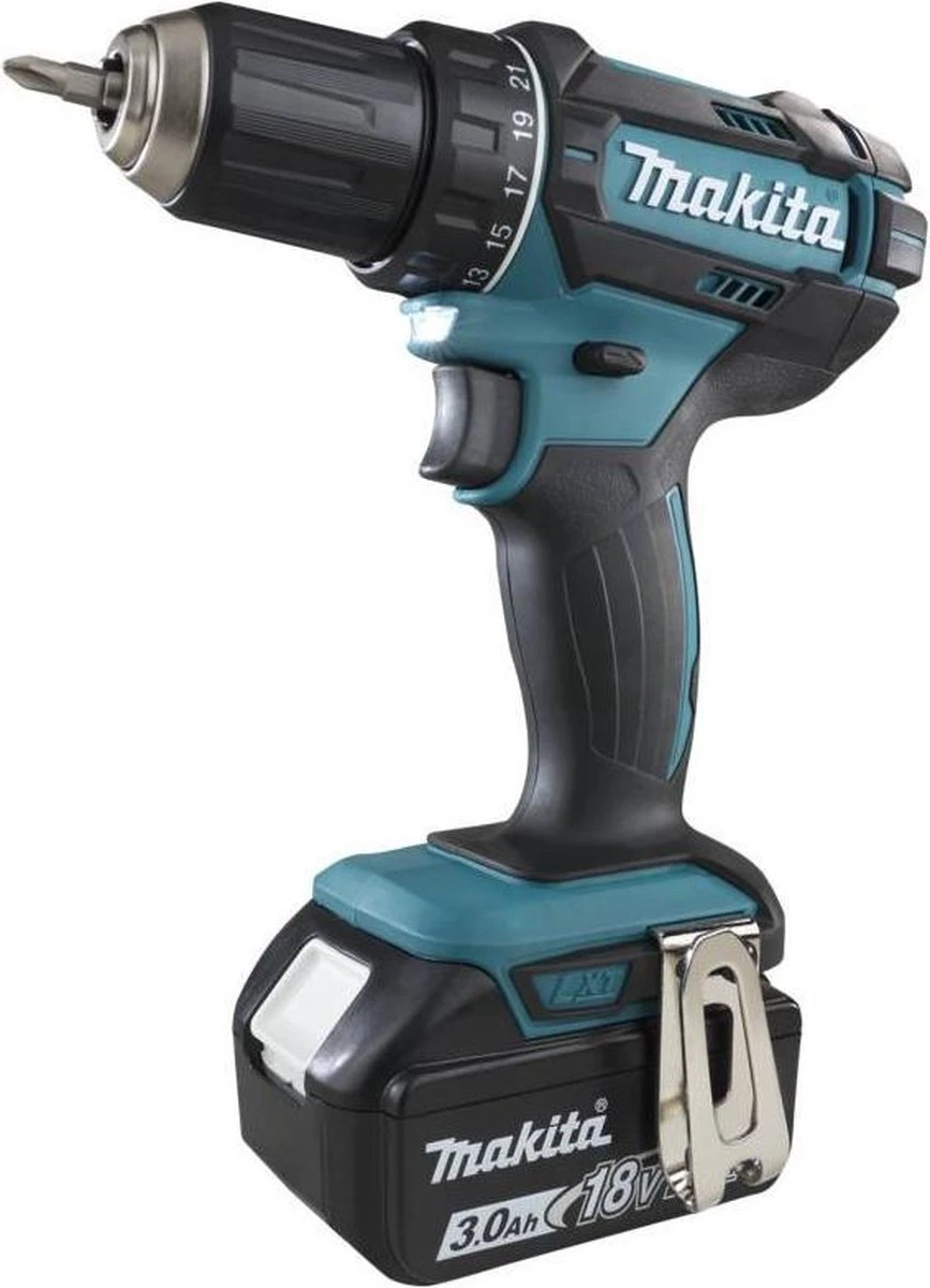 Makita DDF482RFJ 18V Li-Ion Accuboor-/schroefmachine (2x3.0Ah Accu) 8 Makita DDF482RFJ 18V Li-Ion Accuboor-/schroefmachine (2x3.0Ah Accu) - Afbeelding 6