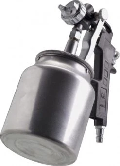 FERM Verfpistool Met Onderbeker – Pneumatisch - 750cc – Max. 6 Bar – Instelbare Spraytoevoer 8 FERM Verfpistool Met Onderbeker – Pneumatisch - 750cc – Max. 6 Bar – Instelbare Spraytoevoer -Makita Winkel 869x1200