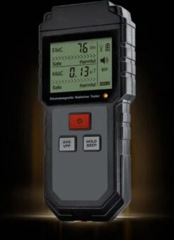 Merkloos Stralingsdetector - Digitaal Elektromagnetisch - Frequentietester - Elektrische EMF-meter - LCD-indicator - Magnetisch Veld - Gegevensvergrendeling - 5G Detector -Makita Winkel 873x1200 3