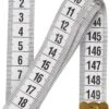 Merkloos Meetlint 150 Cm Wit - 1,5 Meter - Flexibel - Lintmeter - Naaigereedschap/naaibenodigdheden - Fournituren - Kledingmaker -Makita Winkel 874x1200 4