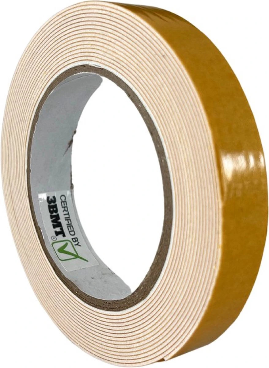 3BMT Montagetape Dubbelzijdig Extra Sterk - 19mm X 5m - Muur Montage Plakstrip Voor Buiten 7 3BMT Montagetape Dubbelzijdig Extra Sterk - 19mm X 5m - Muur Montage Plakstrip Voor Buiten - Afbeelding 5