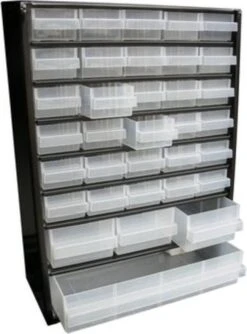 Raaco - Metalen Ladekast - 34 Laden - Incl. 10 Tussenschotten -Makita Winkel 887x1200 5