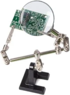 Velleman VTHHN Derde Hand Met Vergrootglas -Makita Winkel 892x1200